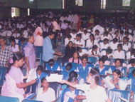 Mrs.Rani Krishnan Conducts a District level Quiz Competition